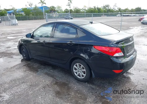 2012 Hyundai Accent Gls/Gs из США, поврежденный, VIN KMHCT4AEXCU122850